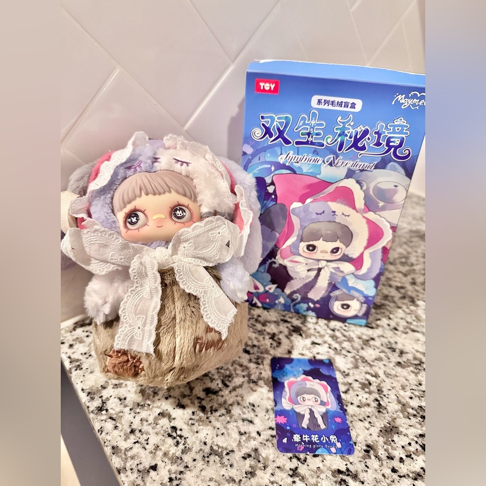Maymei Symbiote Neverland Series Plush Blind Box
- Morning Glory Bunny